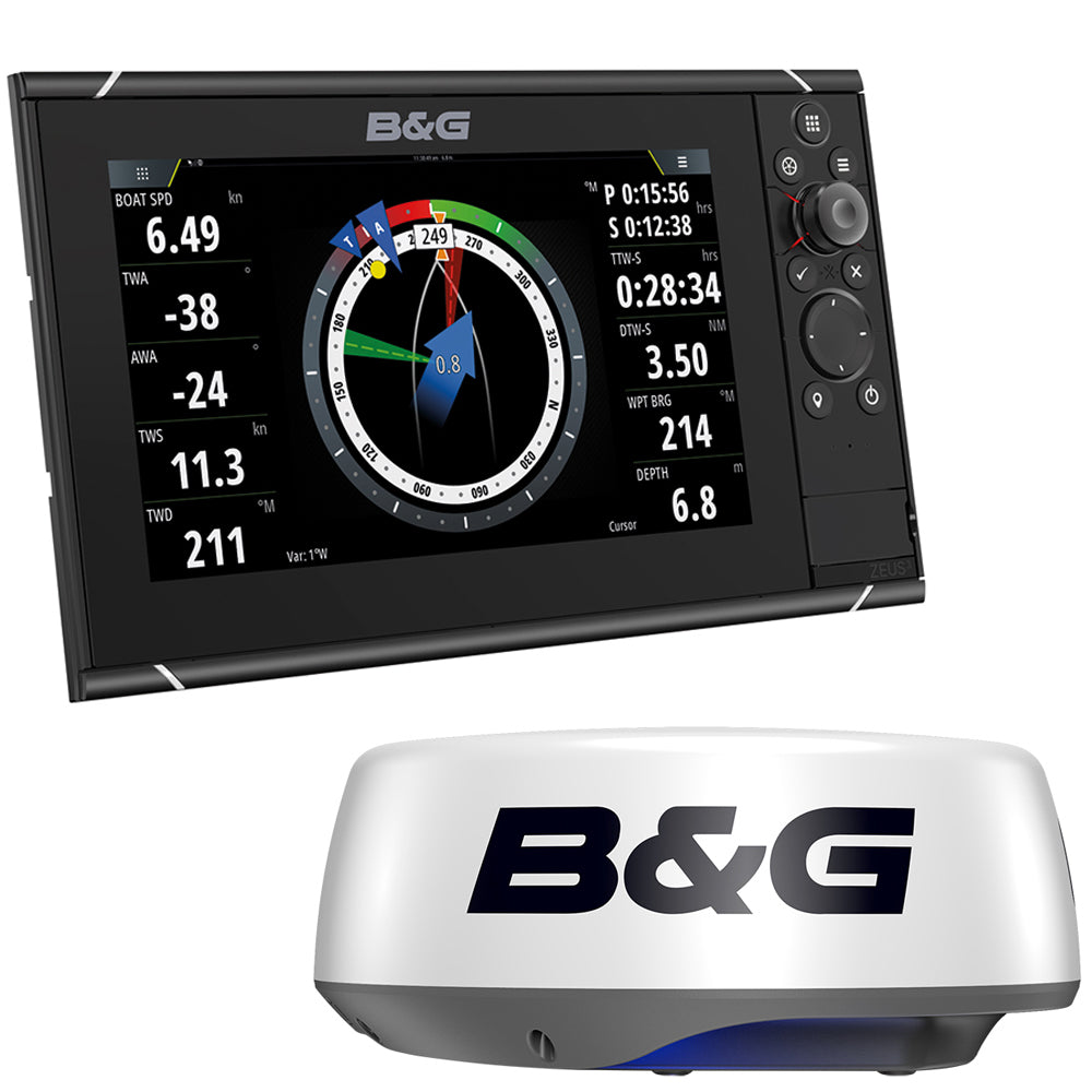 BG Zeus 3S 12 Combo MultiFunction Sailing Display Radar Bundle HALO20 20 Radar Dome No HDMI Video Outport 00015562002