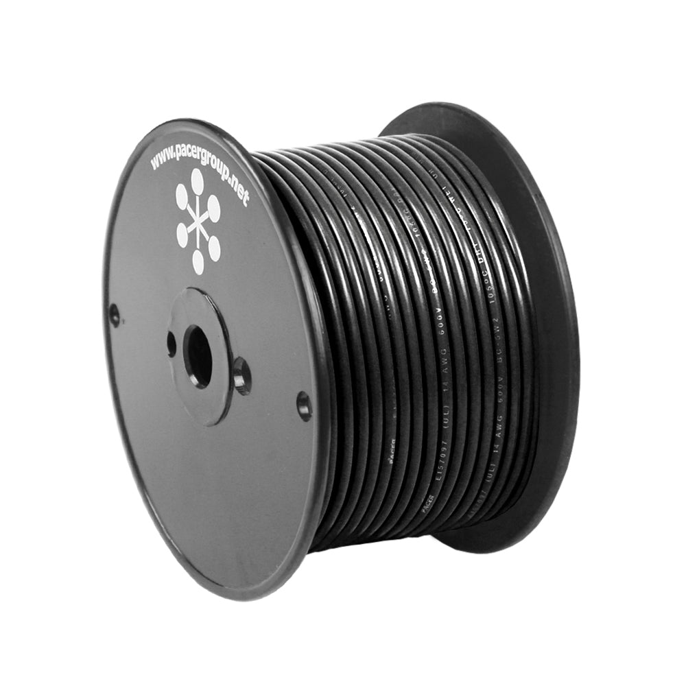 Pacer Black 18 AWG Primary Wire 100 WUL18BK100