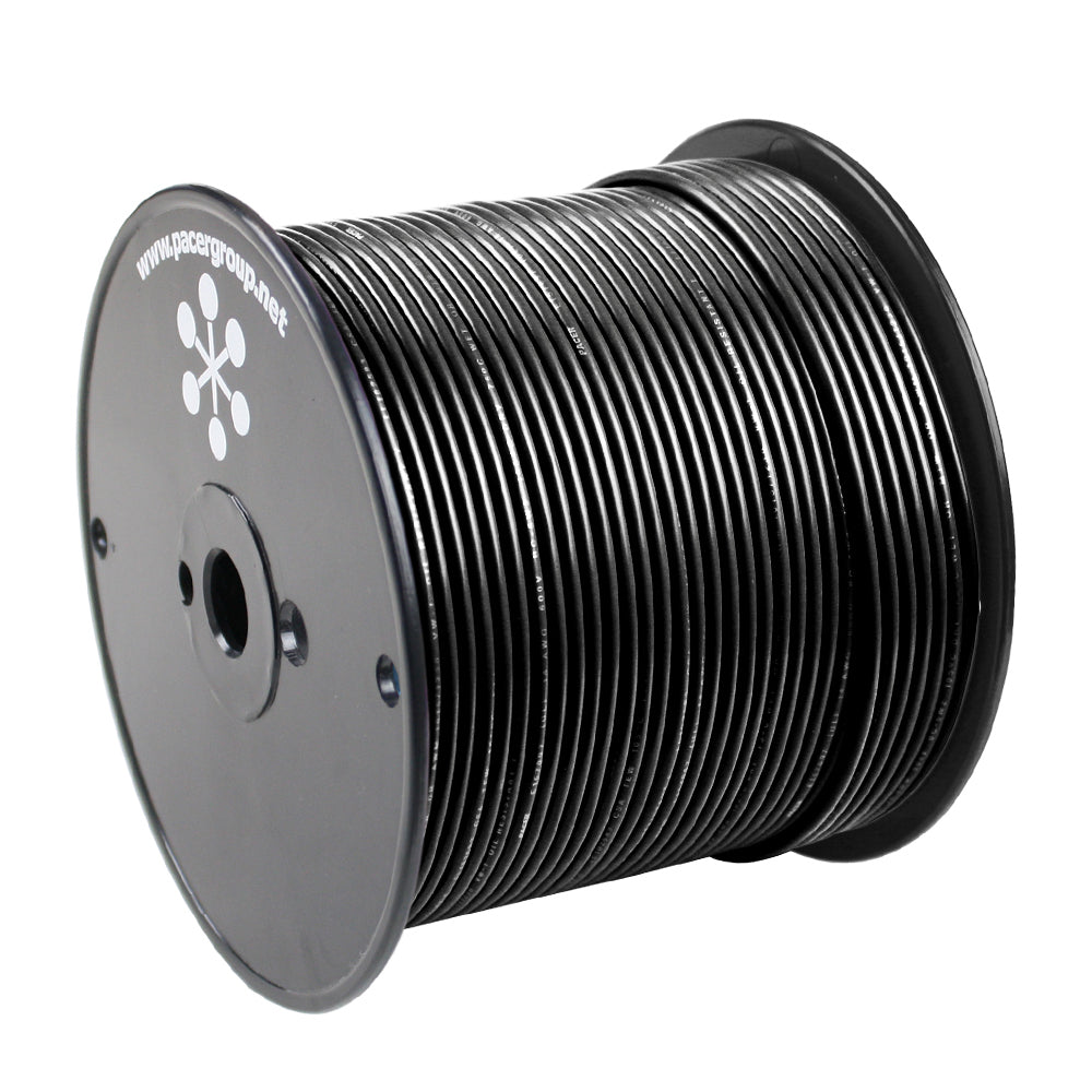 Pacer Black 18 AWG Primary Wire 500 WUL18BK500