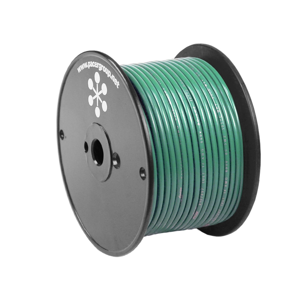 Pacer Green 16 AWG Primary Wire 100 WUL16GN100