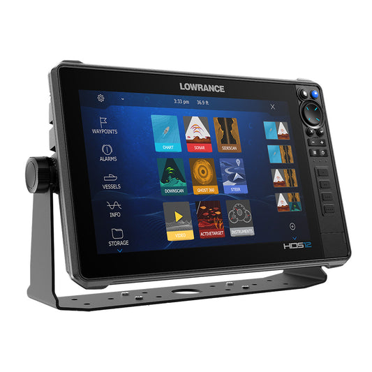 Lowrance HDS PRO 12 w Preloaded CMAP DISCOVER OnBoard No Transducer 00016002001