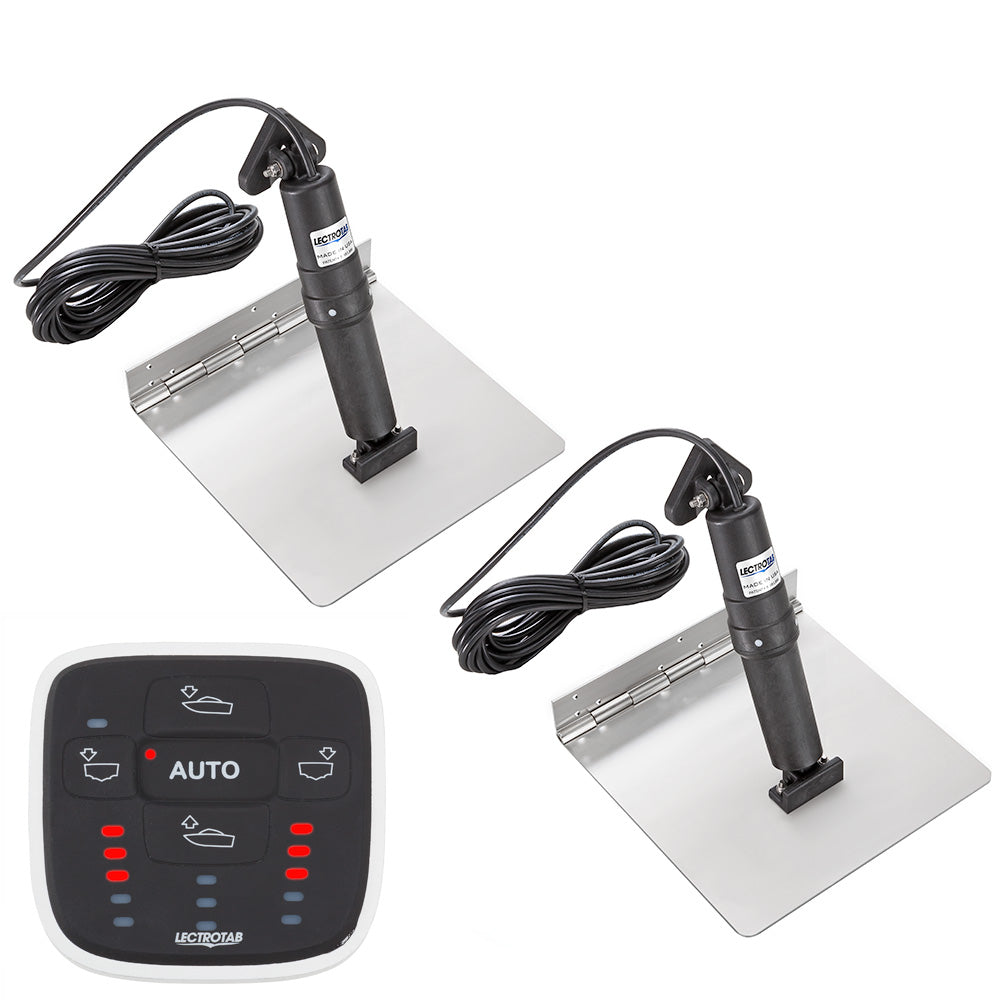 Lectrotab XKA Stainless Steel Trim Tab Kit wALC1 Control 9 x 9 XKASAL9X9