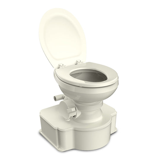 Dometic Bone M65 Marine Gravity Toilet Elongated Seat Size wFoot Pedal 312500003