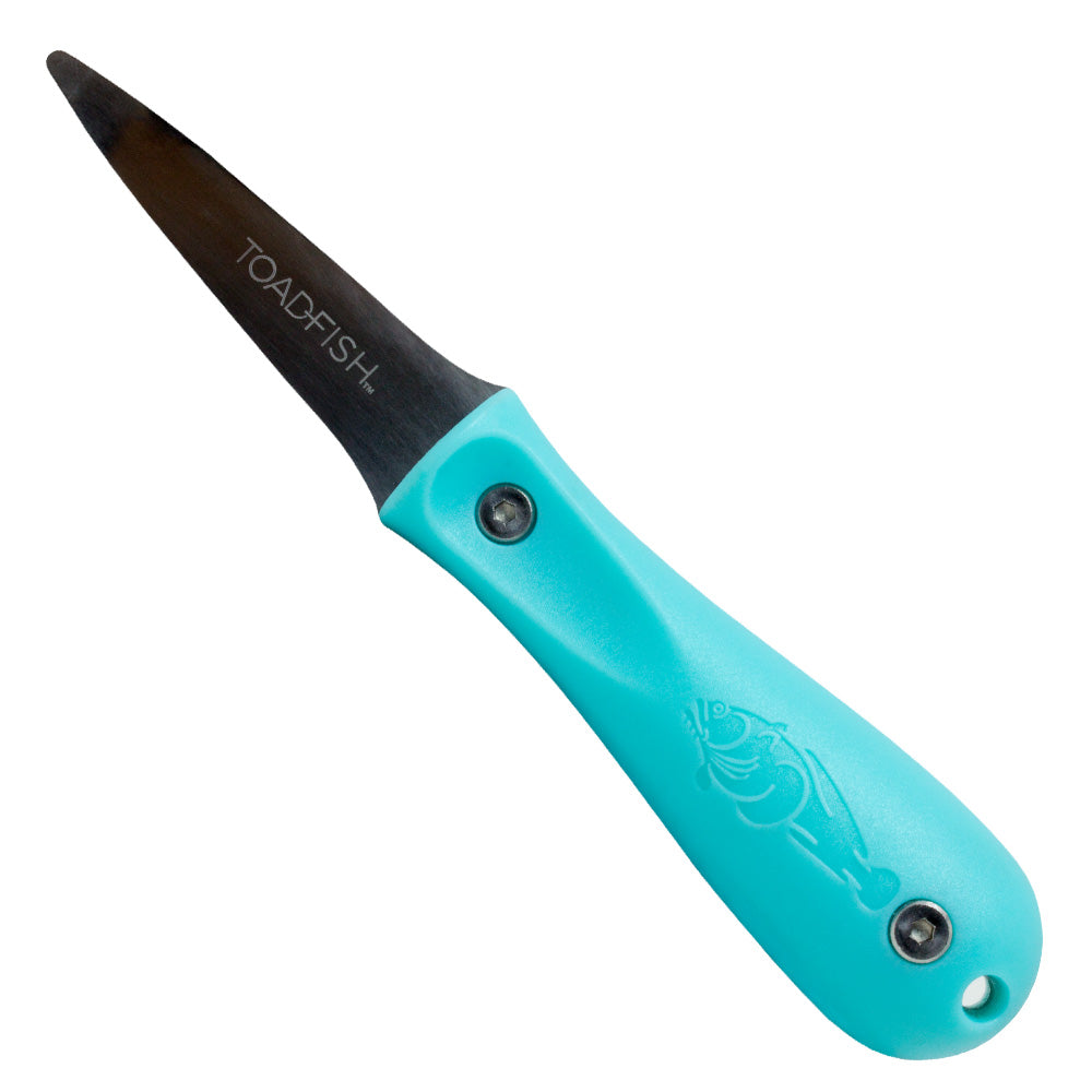 Toadfish Put Em Back Oyster Knife Teal 1001