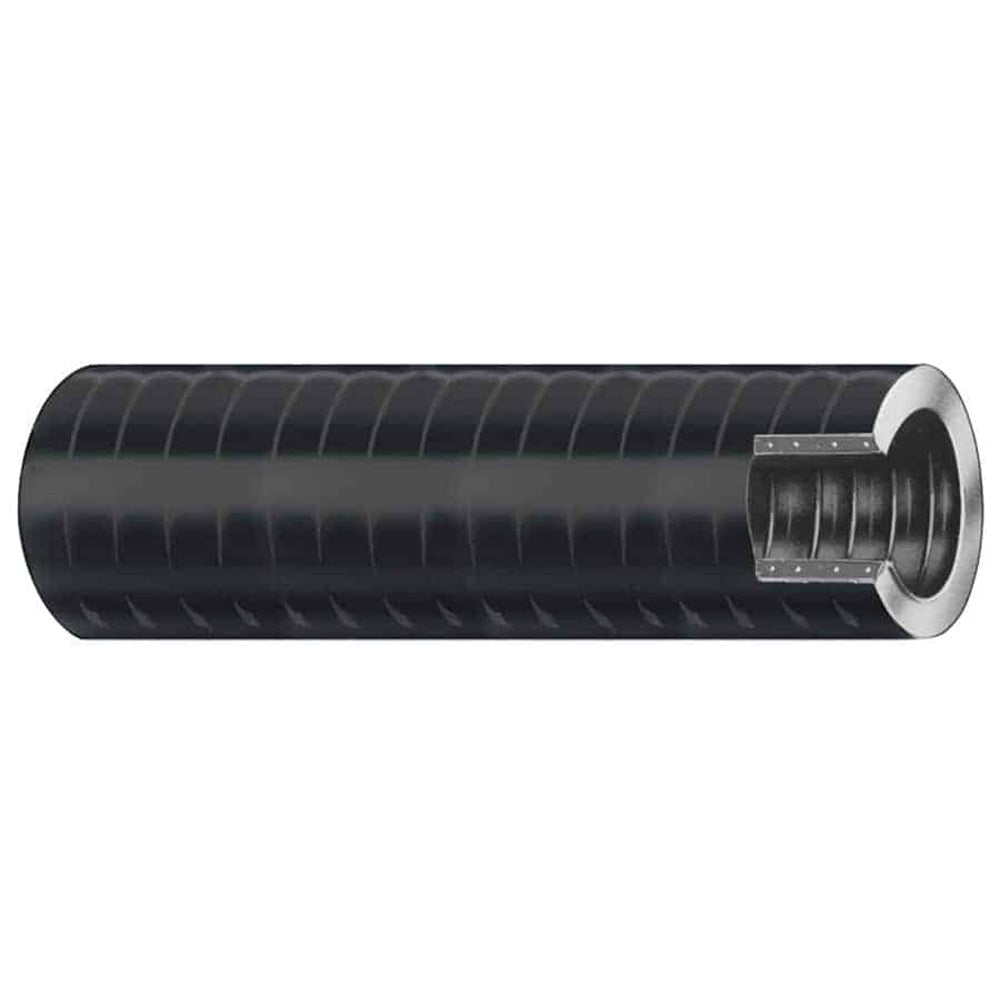 Trident Marine 34 x 50 VAC XHD Bilge Live Well Hose Hard PVC Helix Black 1490346