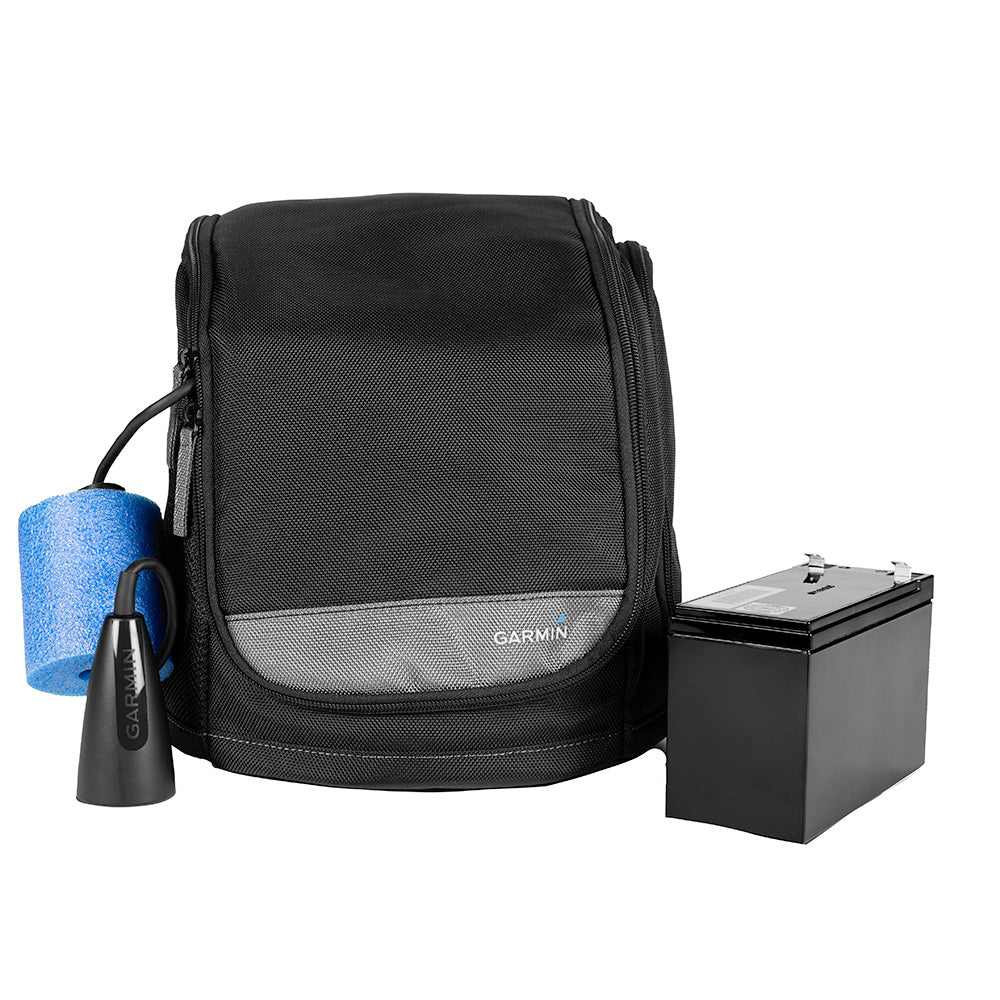 Garmin ECHOMAP UHD2 Keyed 5 cv Ice Fishing Bundle wECHOMAP UHD2 53cv Dual BeamIF Transducer 0100259035