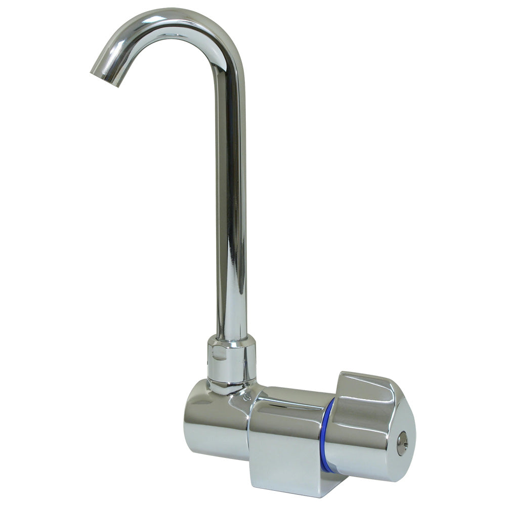 Scandvik Ceramic Family Tap wFolding Spout  Chrome Finish 10180P