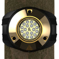 Metro Marine HighOutput Piling Mount Underwater Light wIntelligent Monochromatic LEDs  Green 45 Beam FPMR1G345