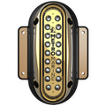 Metro Marine HighOutput Vertical Surface Mount Light wIntelligent Monochromatic LEDs  Aqua 45 Beam FSME1VA345