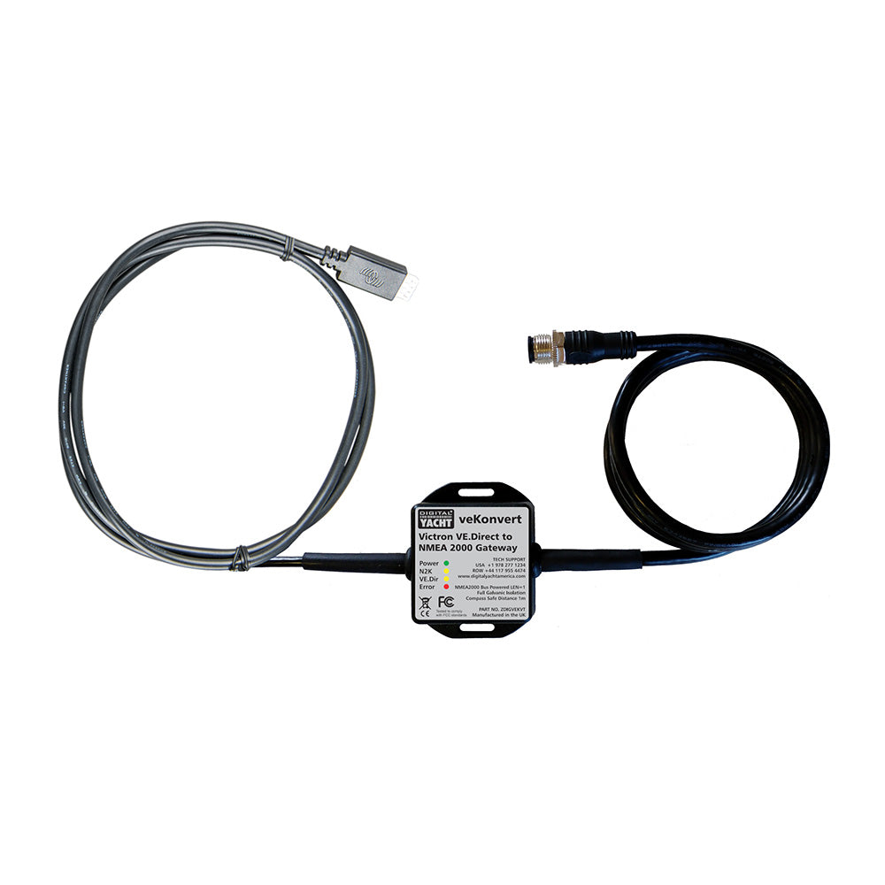 Digital Yacht veKonvert NMEA 2000 Gateway f Victron VEDirect Output Devices  SmartShunts BMVs  MPPTs ZDIGVEKVT