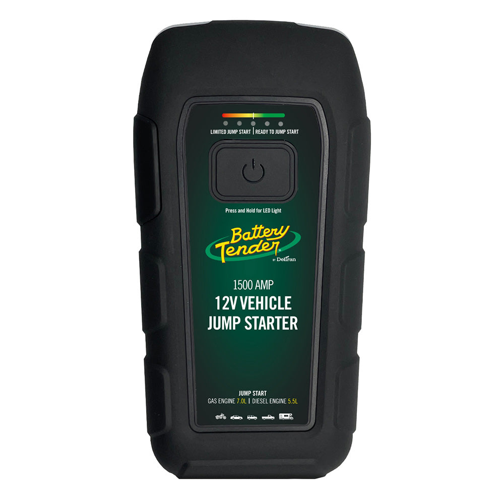 Battery Tender 1500A Jump Starter  12000mAh Power Bank 0302020WH