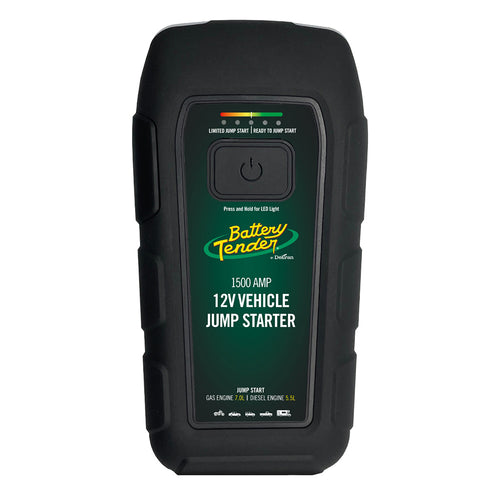 Battery Tender 1500A Jump Starter  12000mAh Power Bank 0302020WH
