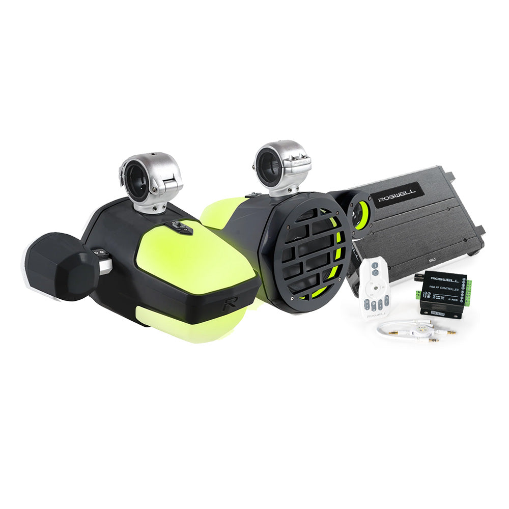 Roswell R1 Pro Marine Audio Package  Black C92023121