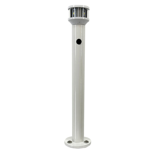 Seaview 12 Fixed Light Post wAllRound LED Light SVLTP12LED