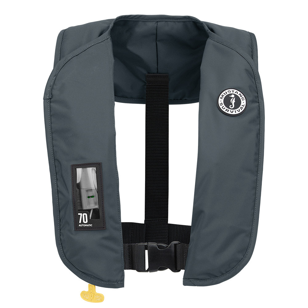Mustang MIT 70 Automatic Inflatable PFD  Admiral Gray MD40421910202