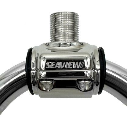 Seaview 316 Stainless Steel Antenna Rail Mount  1  114 Rails SVRCL1
