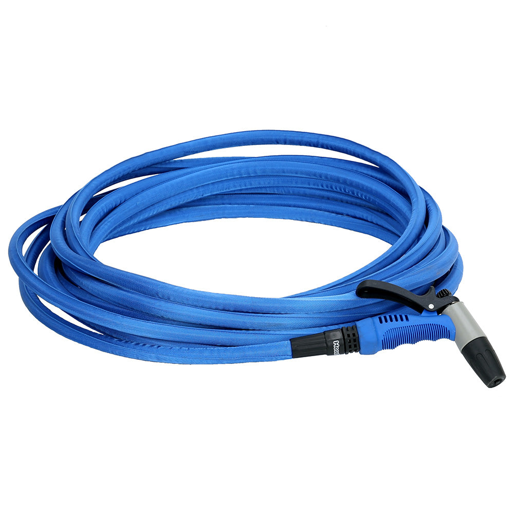 HoseCoil 25 Blue Flexible Hose Kit wRubber Tip Nozzle HF25K