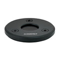 Scanstrut Black Anodized Aluminum LowProfile Cable Seal fCables 914mm  Connectors Up to 21mm DSLP21BBLK
