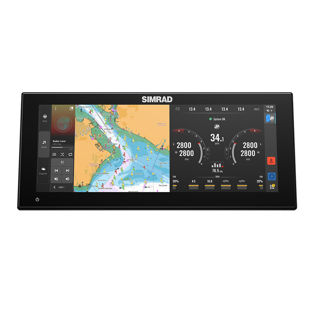 Simrad NSX 3015UW Combo wActive Imaging 3in1 Transducer 00016213001