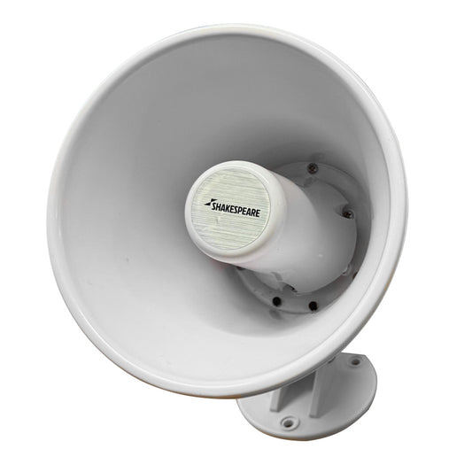 Shakespeare 15W 4Ohm 5 Loud Hailer Speaker wBracket  Talkback  White HS5A