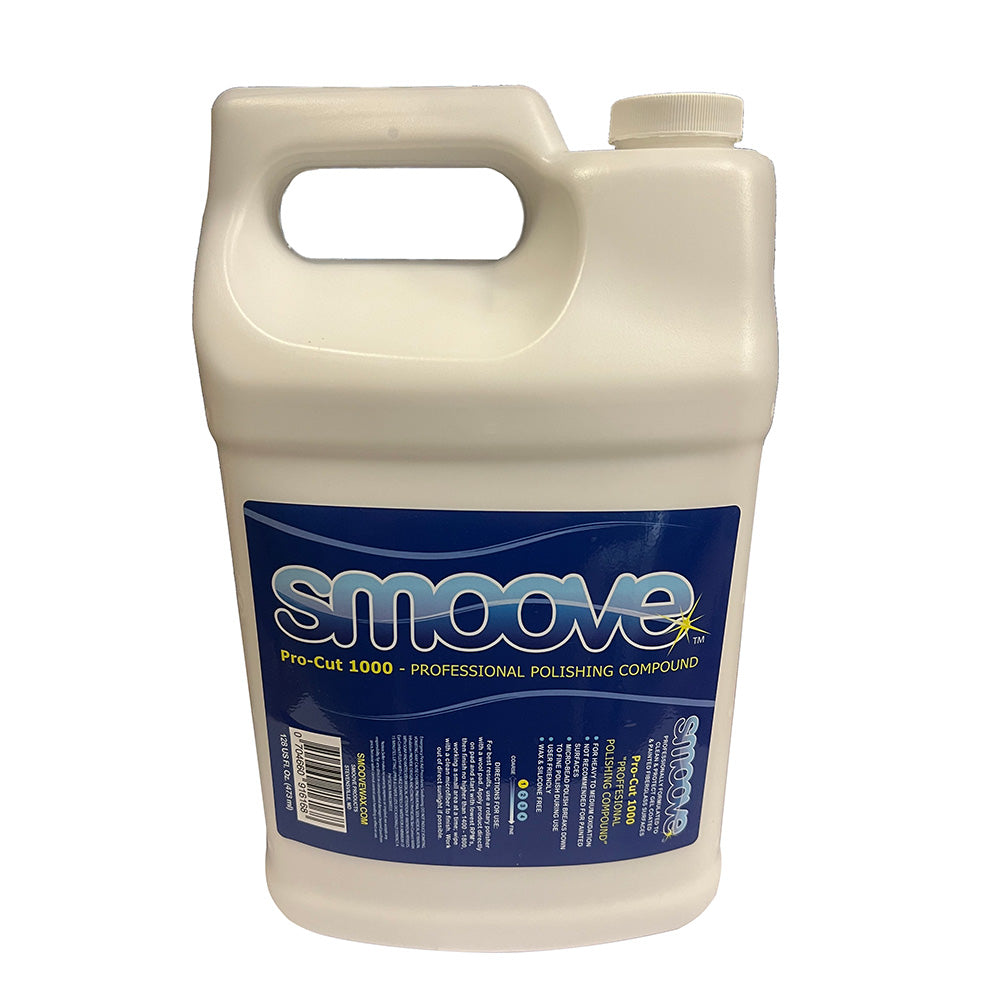 Smoove ProCut 1000 Professional Polishing Compound  Gallon SMO004