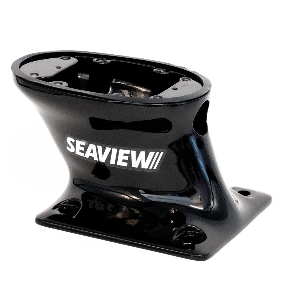 Seaview 5 Black Modular Mount  Forward Raked  7x7 Base Plate  Top Plate Required PMF57M1BLK