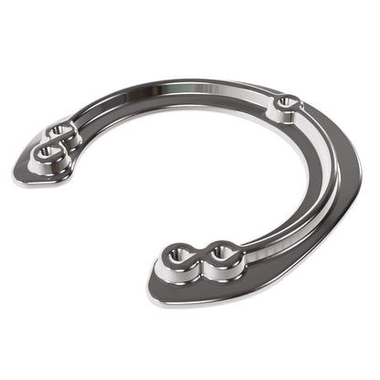 Mate Series Stainless Steel Rod  Cup Holder Threaded Backing Plate CBPT