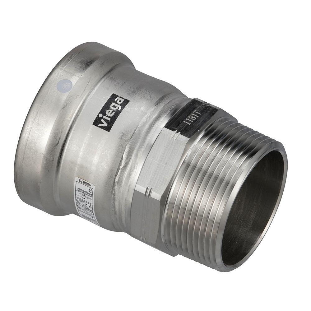 Viega MegaPress 316 FKM MPT Adapter  212 x 212 MPT 98300