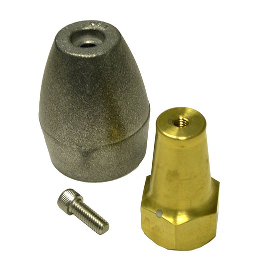Performance Metals Mercruiser Bravo 3 2003  Earlier Prop Anode Retrofit Kit  Aluminum 10195A