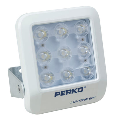Perko Lightship 50 LED High Performance Spotlight  1224V  White 1643050S0W