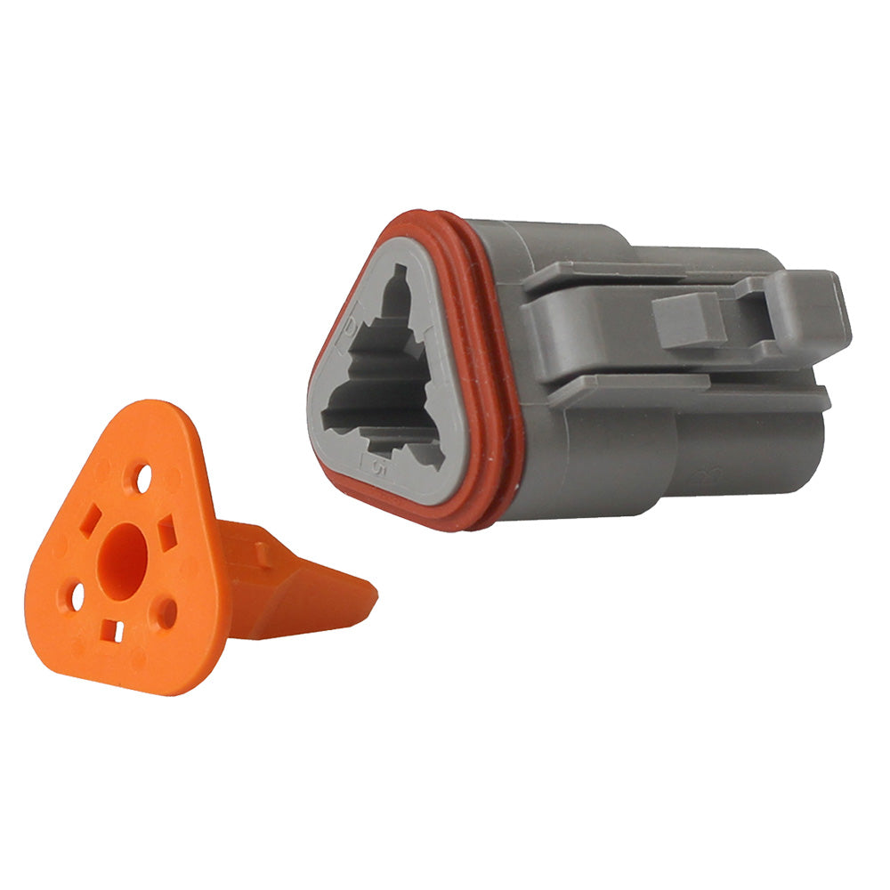 Pacer Deutsch DT Plug  Wedge Lock Kit  3 Position  10 Pack TDT063S10