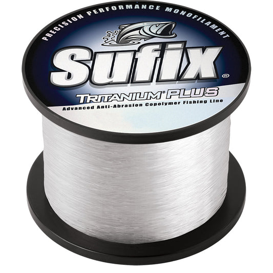 Sufix Tritanum Plus  10lb  Clear  1495 yds 696110