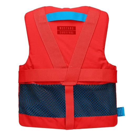 Mustang Youth REV Foam Life Vest  Imperial Red MV3570022770