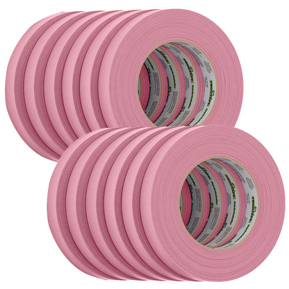 FrogTape CP 325 MediumHigh Adhesion Masking Tape  18MM x 55M x 12Pack  Pink  Rated f325F 106025