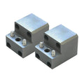 PTM Edge Board Rack Mount  4 Bolt  Grey  Pair P131681400TEBGR