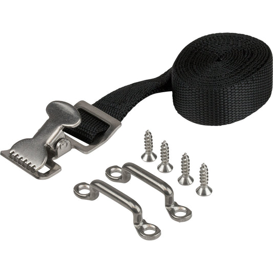 SeaDog Gas Tank Strap  Nylon Webbing304 Stainless Steel  72 3599951