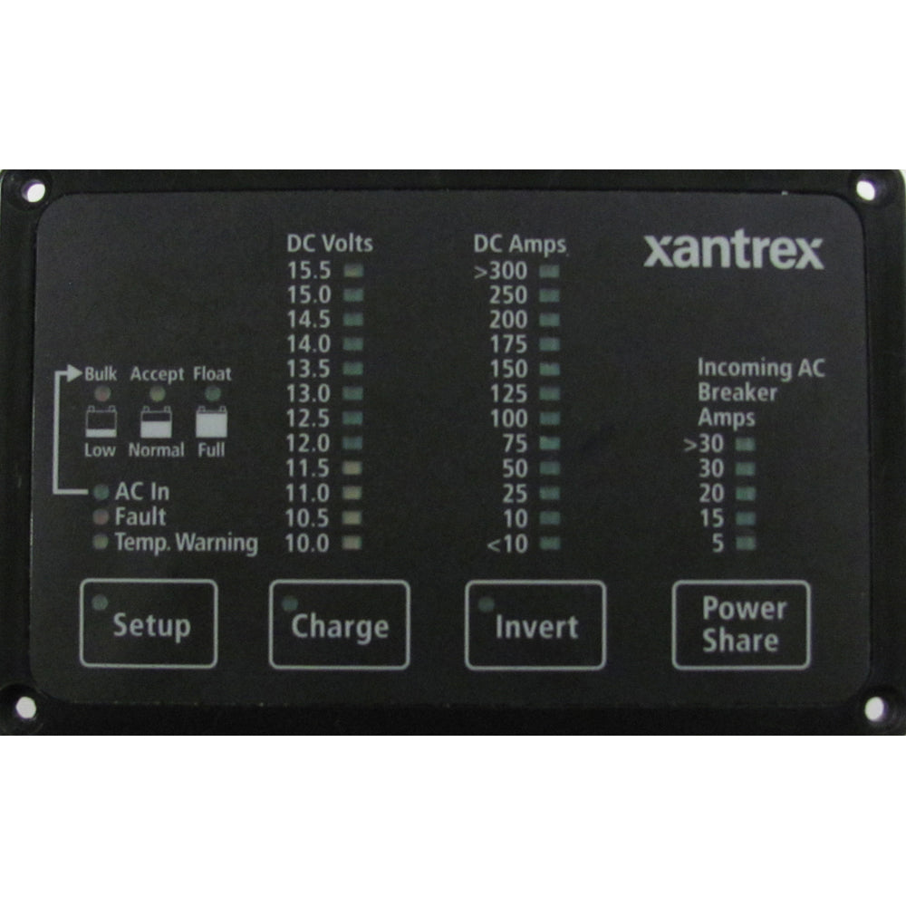 Xantrex Heart FDM1225 Remote Panel Battery Status  Freedom InverterCharger Remote Control 84205601