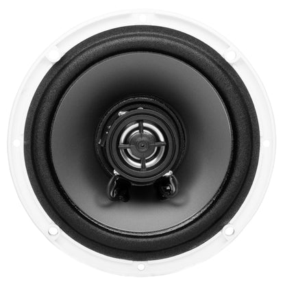 Boss Audio MR50 525 Round Speakers  White  Pair MR50