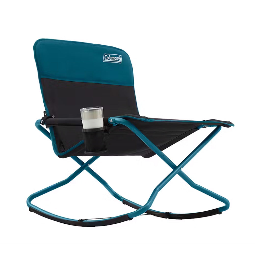 Coleman Cross Rocker Outdoor Rocking Chair  Ocean 2156592