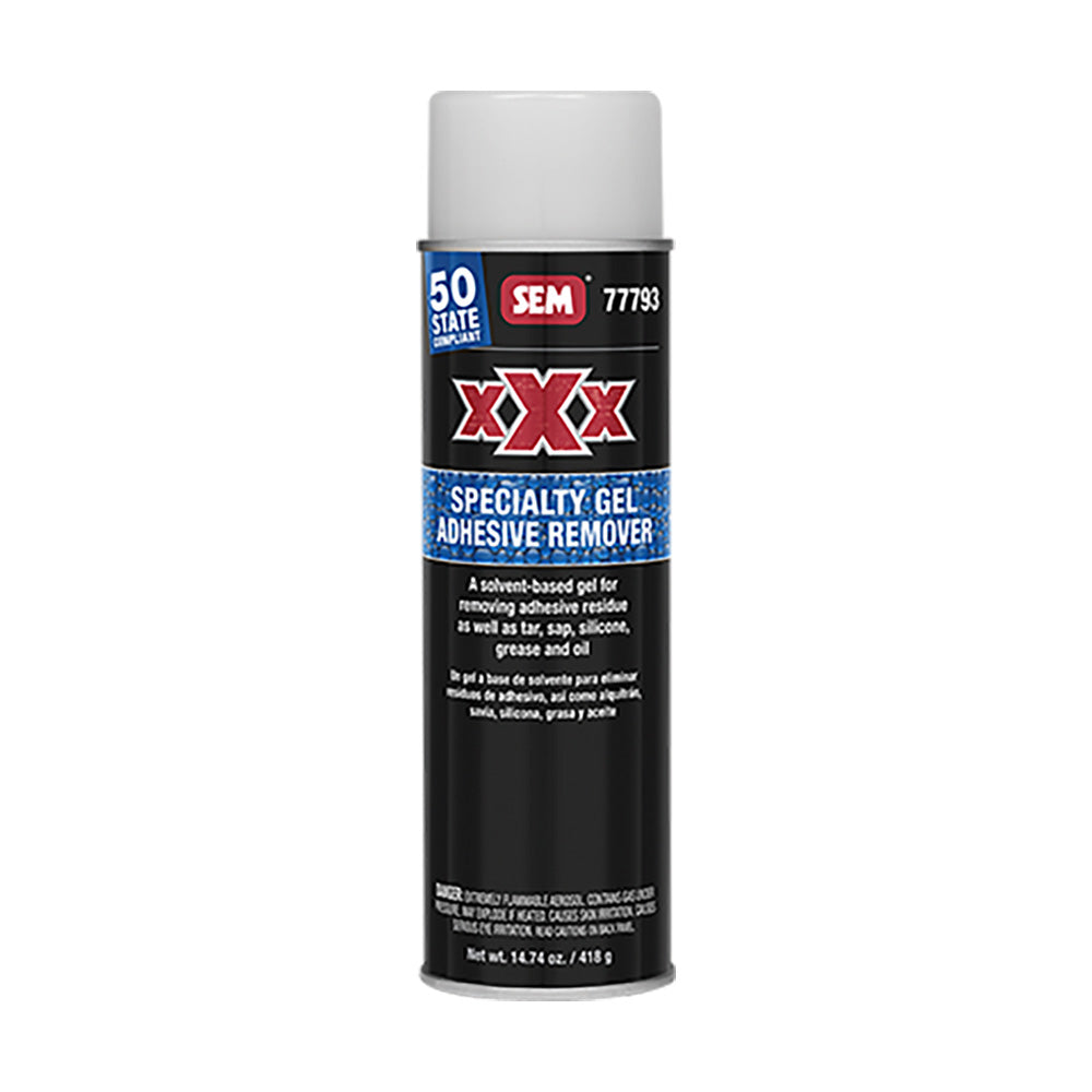 SEM XXX Specialty Gel Adhesive Remover  20oz Aerosol Can 77793
