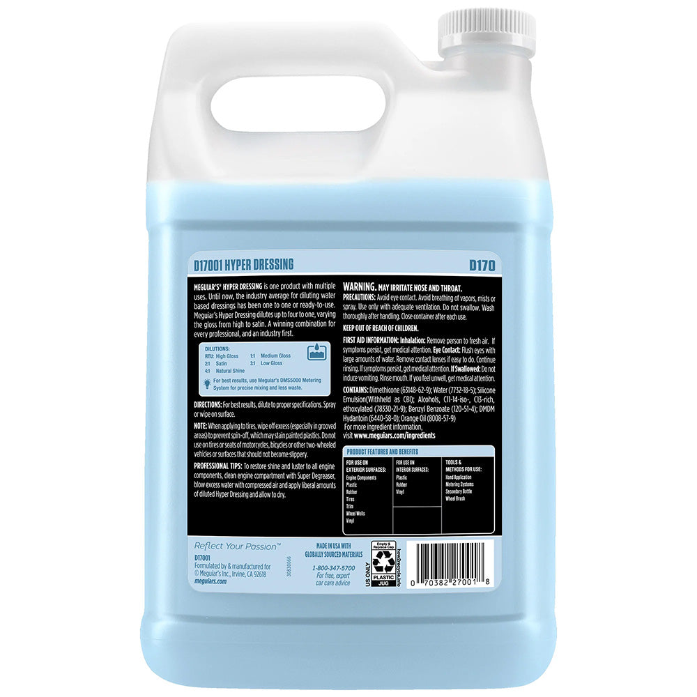 Meguiars Hyper Dressing  1 Gallon D17001