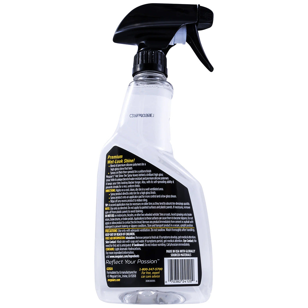 Meguiars Hot Shine Tire Spray  24oz G12024