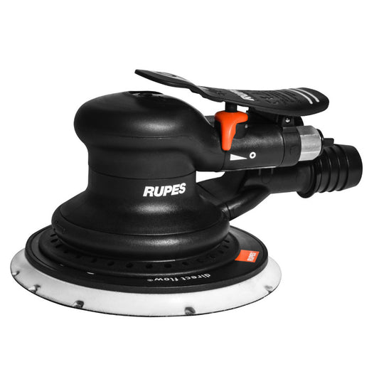 RUPES Random Orbital Palm Pneumatic Sander w150mm Pad  3mm OrbitSkorpio III Central Vac RH353A