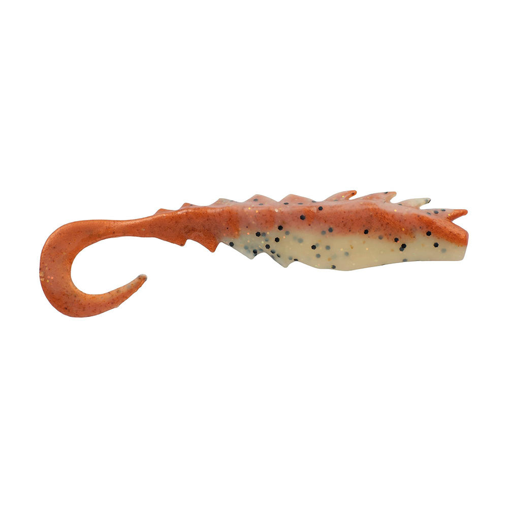 Berkley Gulp Saltwater Nemesis Prawn Curl Tail  4  New Penny GSNPCT4NP 1551574