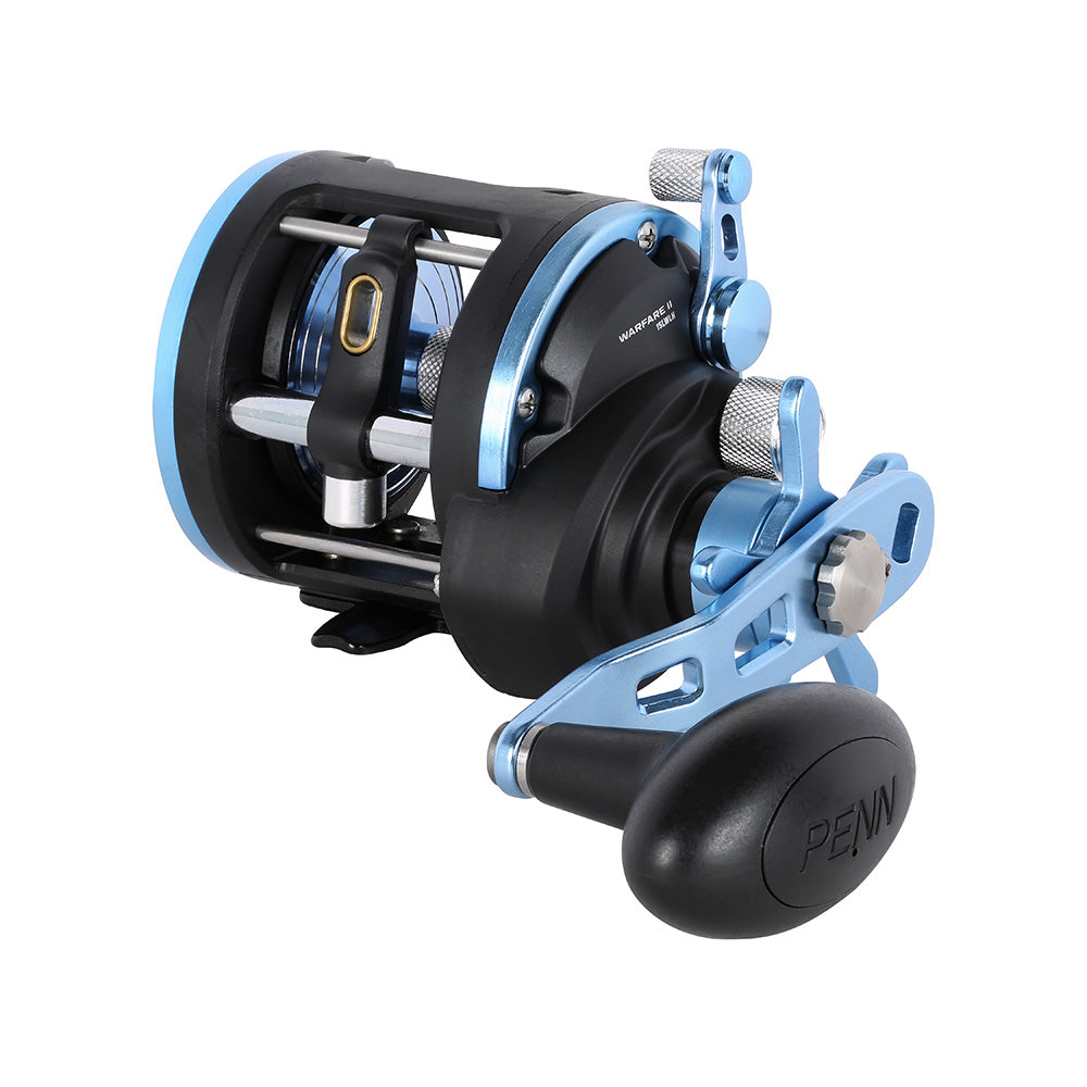 PENN WARII15LWLH Warfare II Level Wind 15 Left Hand Conventional Reel 1639218
