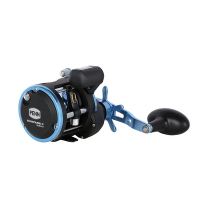 PENN WARII15LWLCLH Warfare II Level Wind 15 Left Hand Conventional Reel wLine Counter 1639681