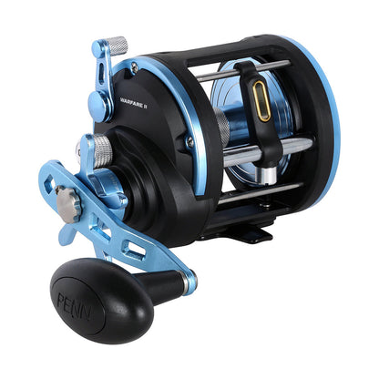 PENN WARII20LW Warfare II Level Wind 20 Right Hand Conventional Reel 1639163