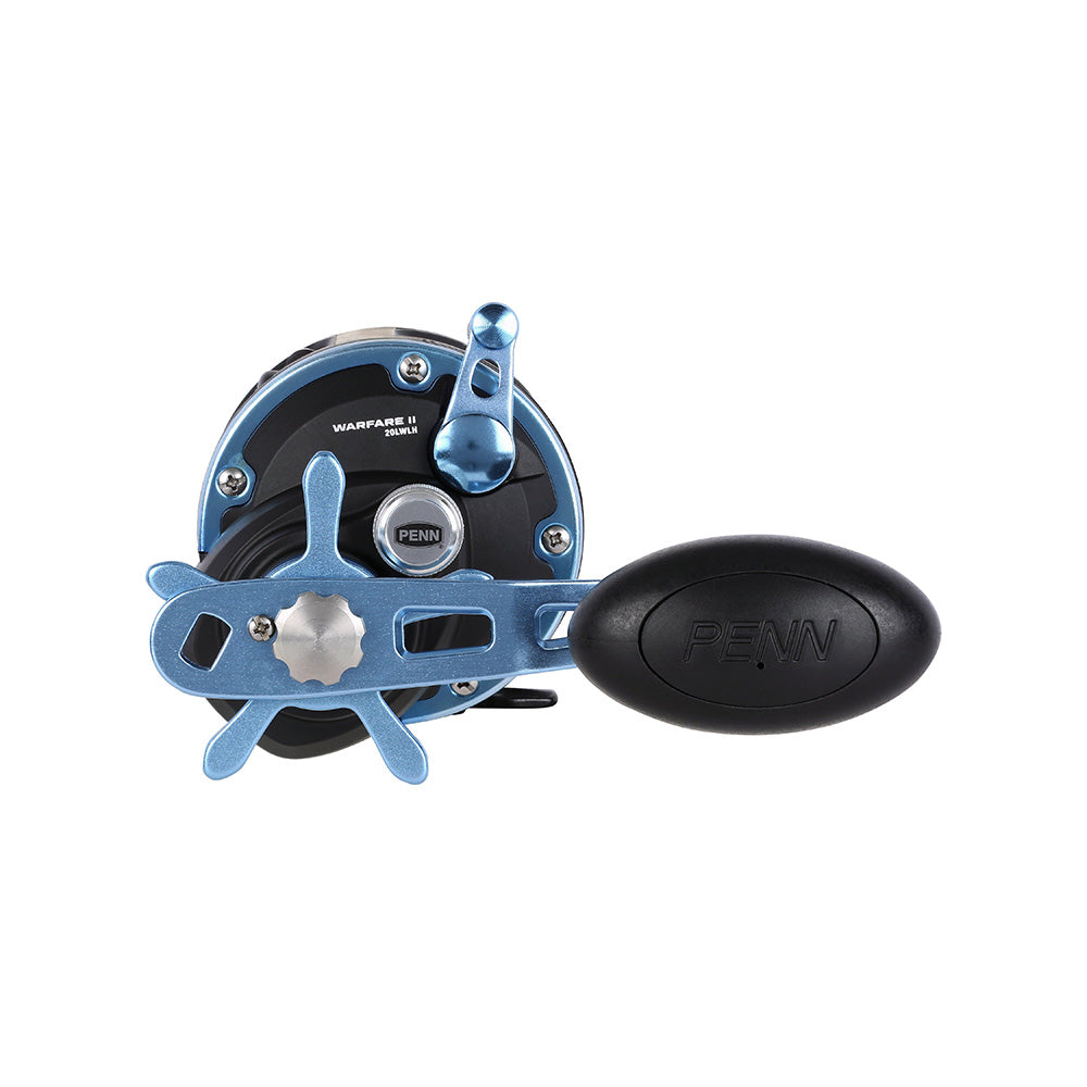 PENN WARII20LWLH Warfare II Level Wind 20 Left Hand Conventional Reel 1639164