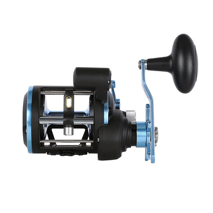 PENN WARII20LWLCLH Warfare II Level Wind 20 Left Hand Conventional Reel wLine Counter 1639682