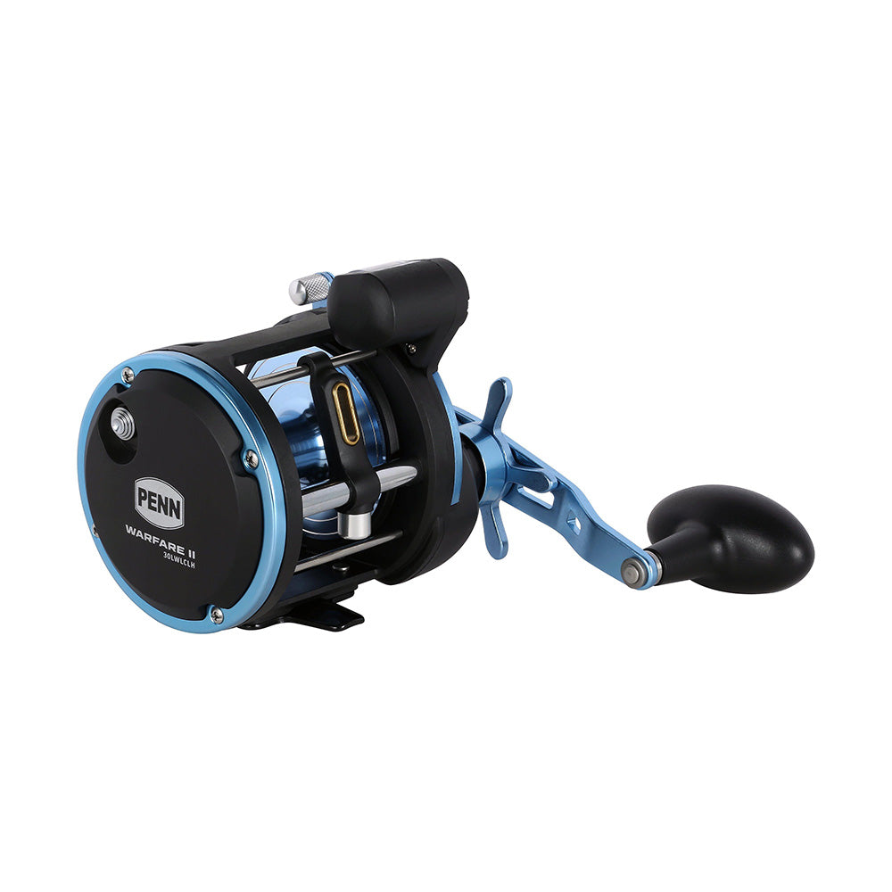 PENN WARII30LWLHLC Warfare II Level Wind 30 Left Hand Conventional Reel wLine Counter 1639707